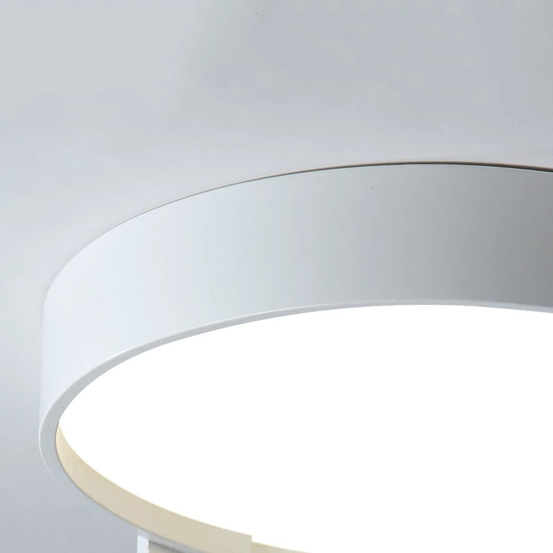 Cibetin Modern Round Flush Mount Ceiling Light LED Double Layer