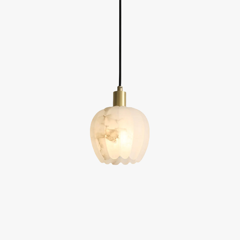 Topisor Pendant Light Flower-shaped Alabaster