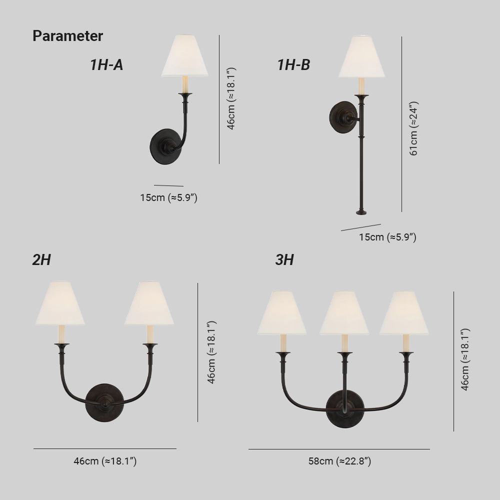 Hulanur Wall Lamp Fabric