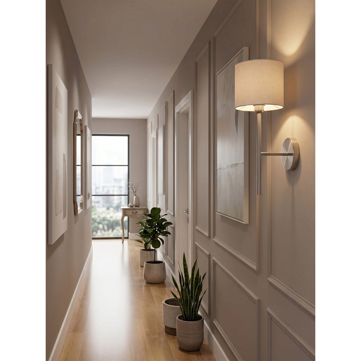 Caelthoria Fabric Wall Sconce