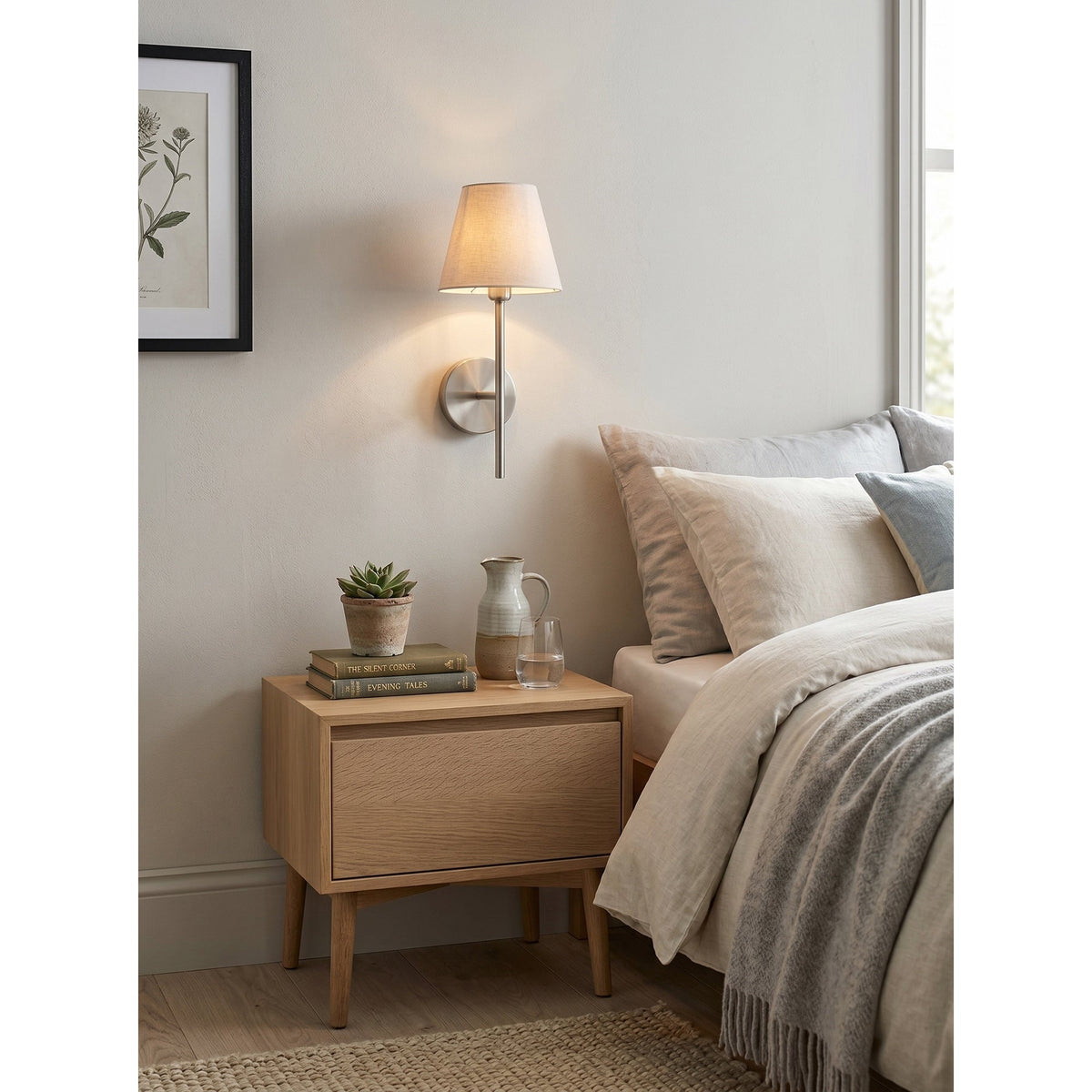 Caelthoria Fabric Wall Sconce