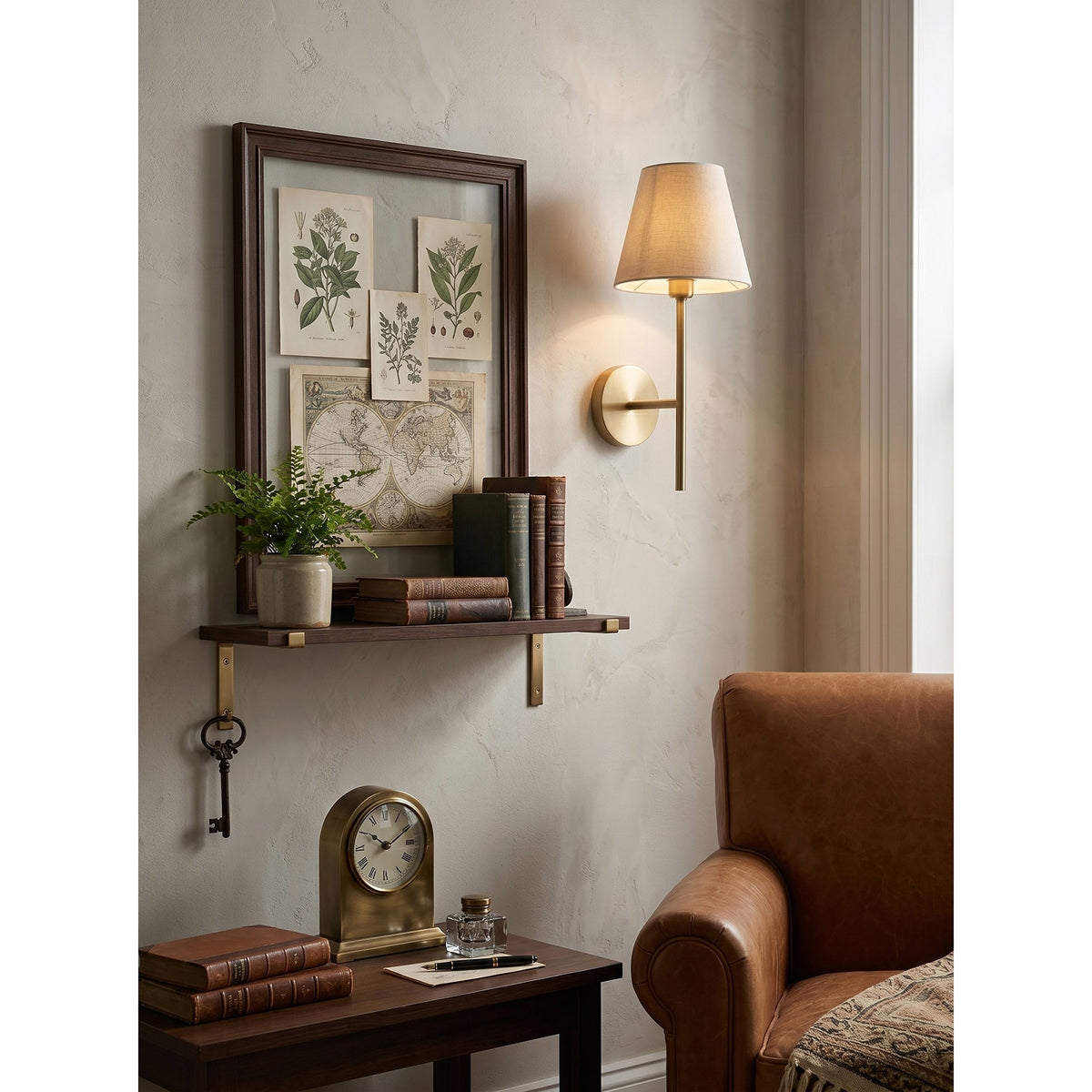 Caelthoria Fabric Wall Sconce