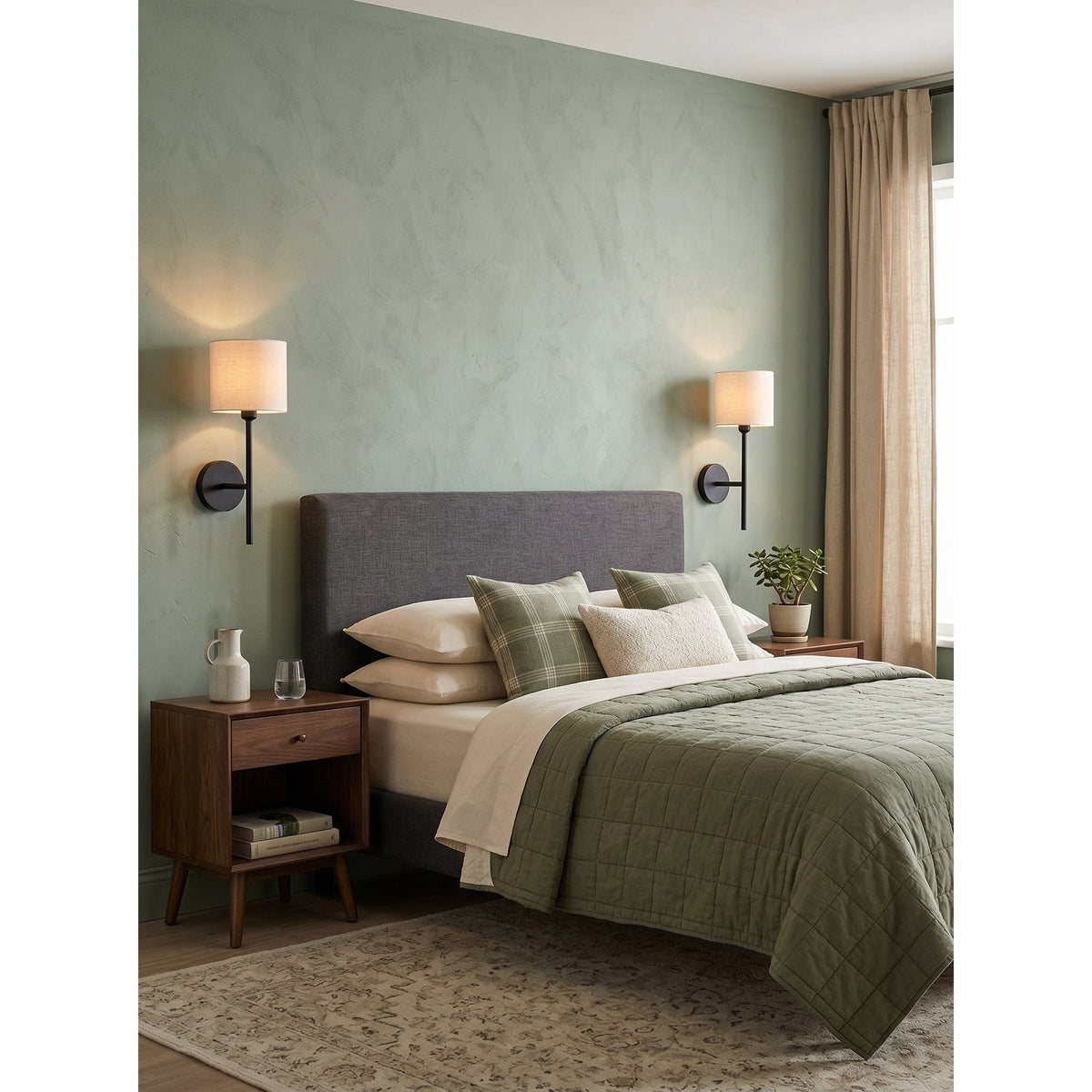 Caelthoria Fabric Wall Sconce