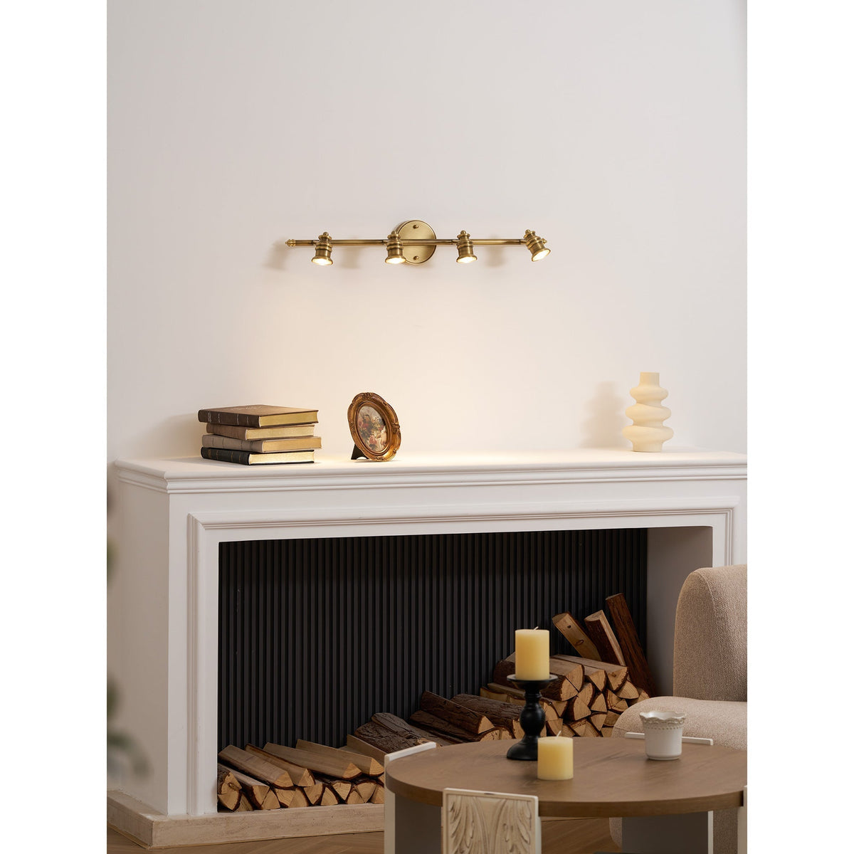 Corten Brass Wall Lamp