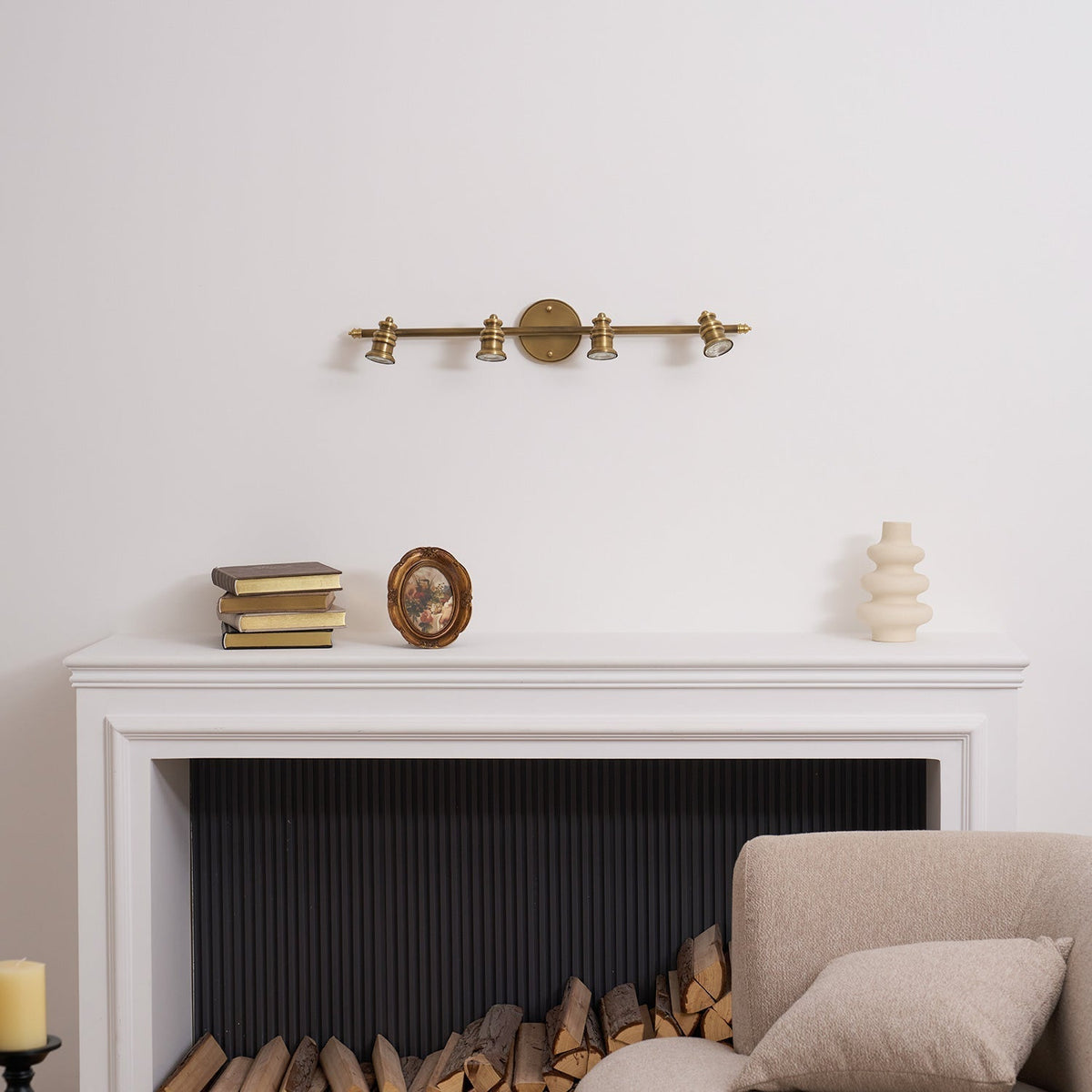 Corten Brass Wall Lamp