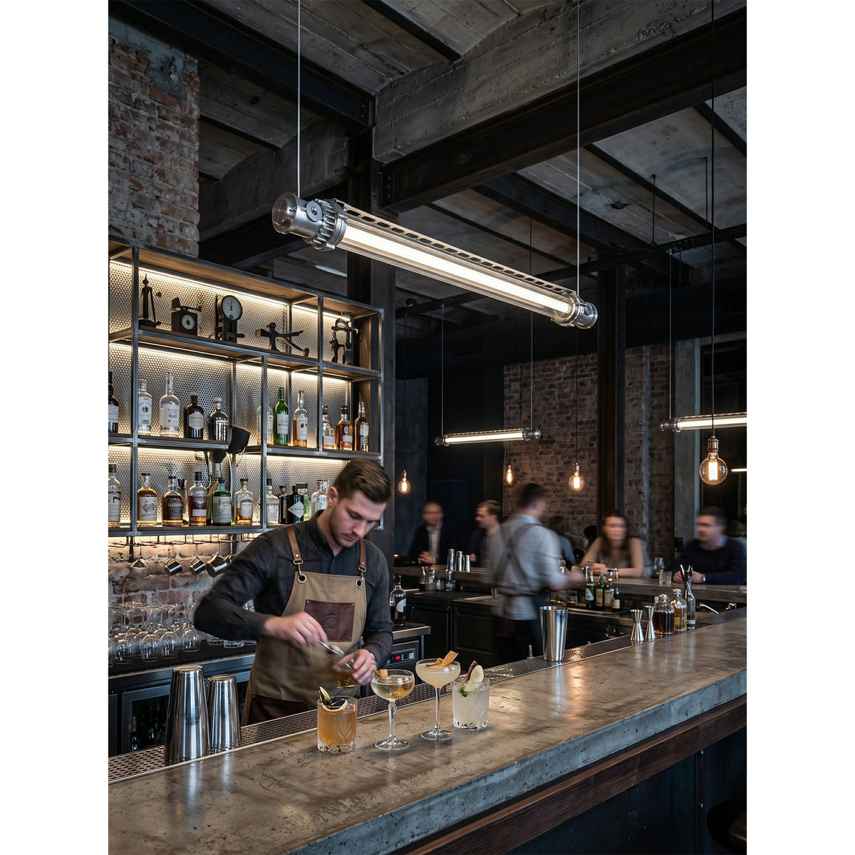 Ormondhurst Linear Pendant Lamp