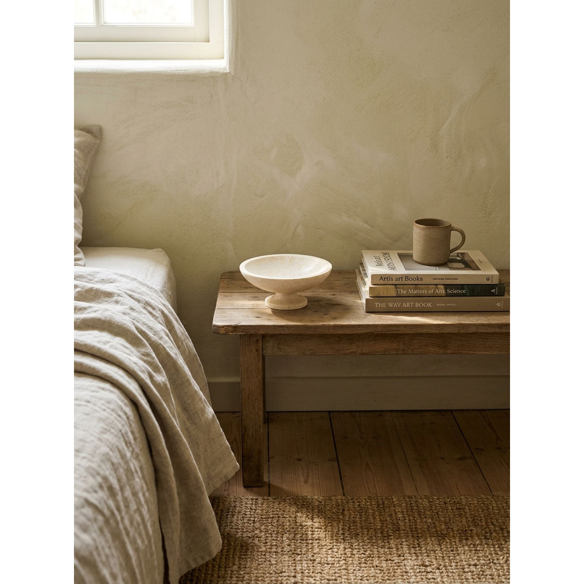 Ulvercombe Stone Pedestal Bowl