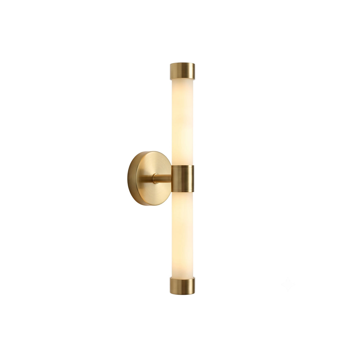 Casinelle Tube Brass Wall Sconce