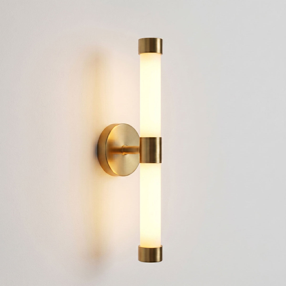 Casinelle Tube Brass Wall Sconce