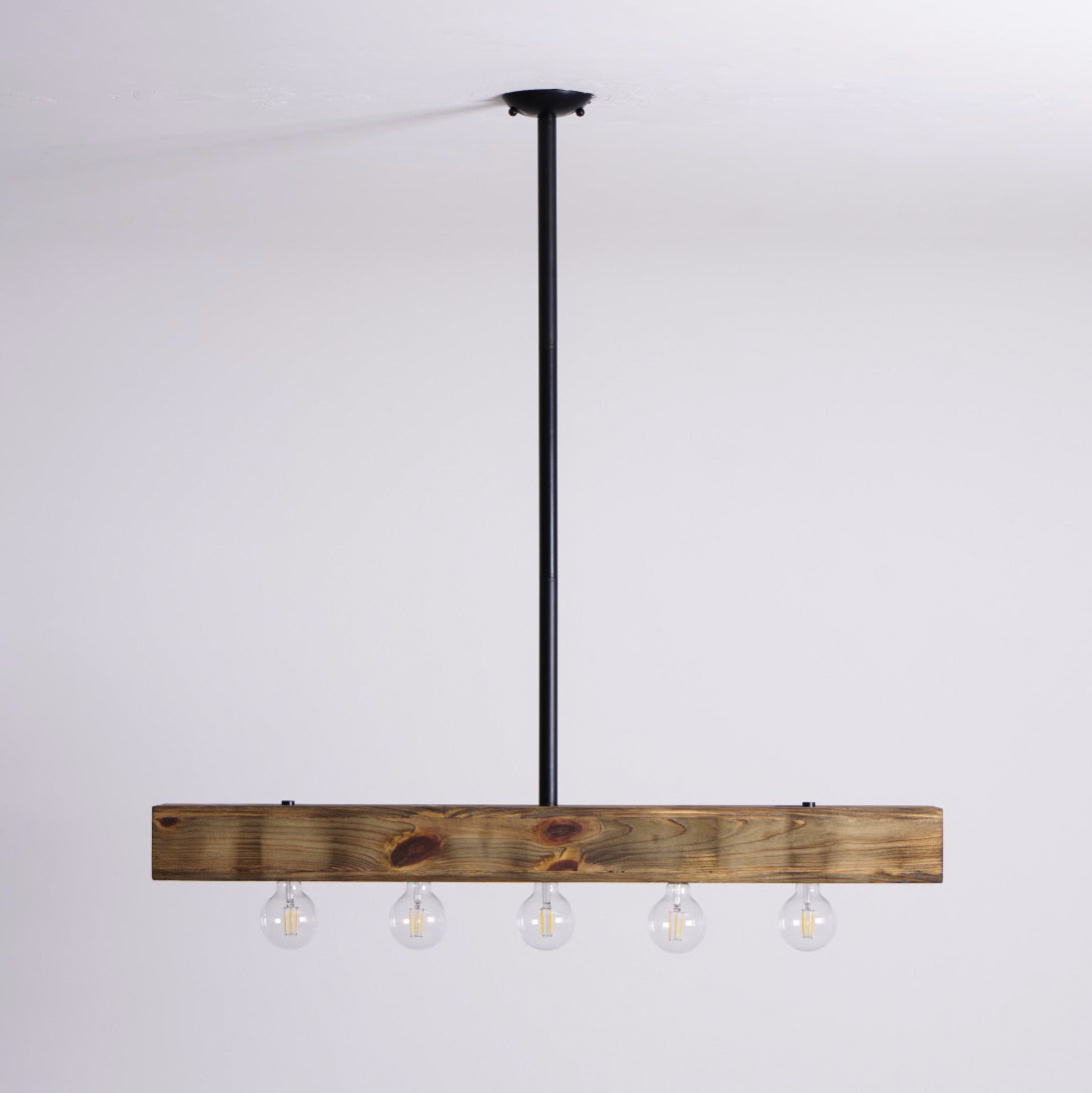 Siraen Wood-beam Island Chandelier