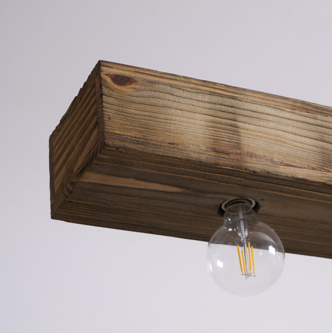 Siraen Wood-beam Island Chandelier