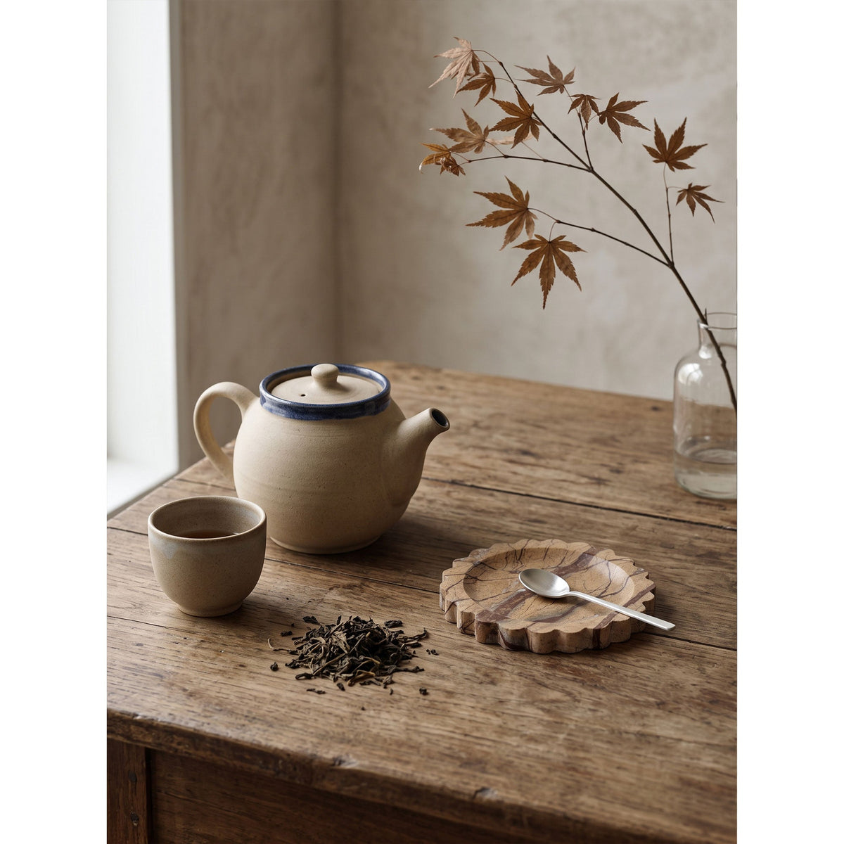 Wexhurst Scalloped Stone Tray