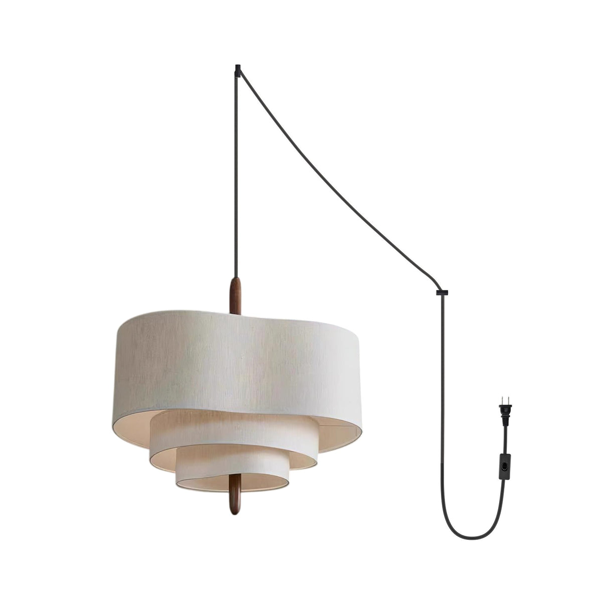 Raphia Plug In Pendant Light