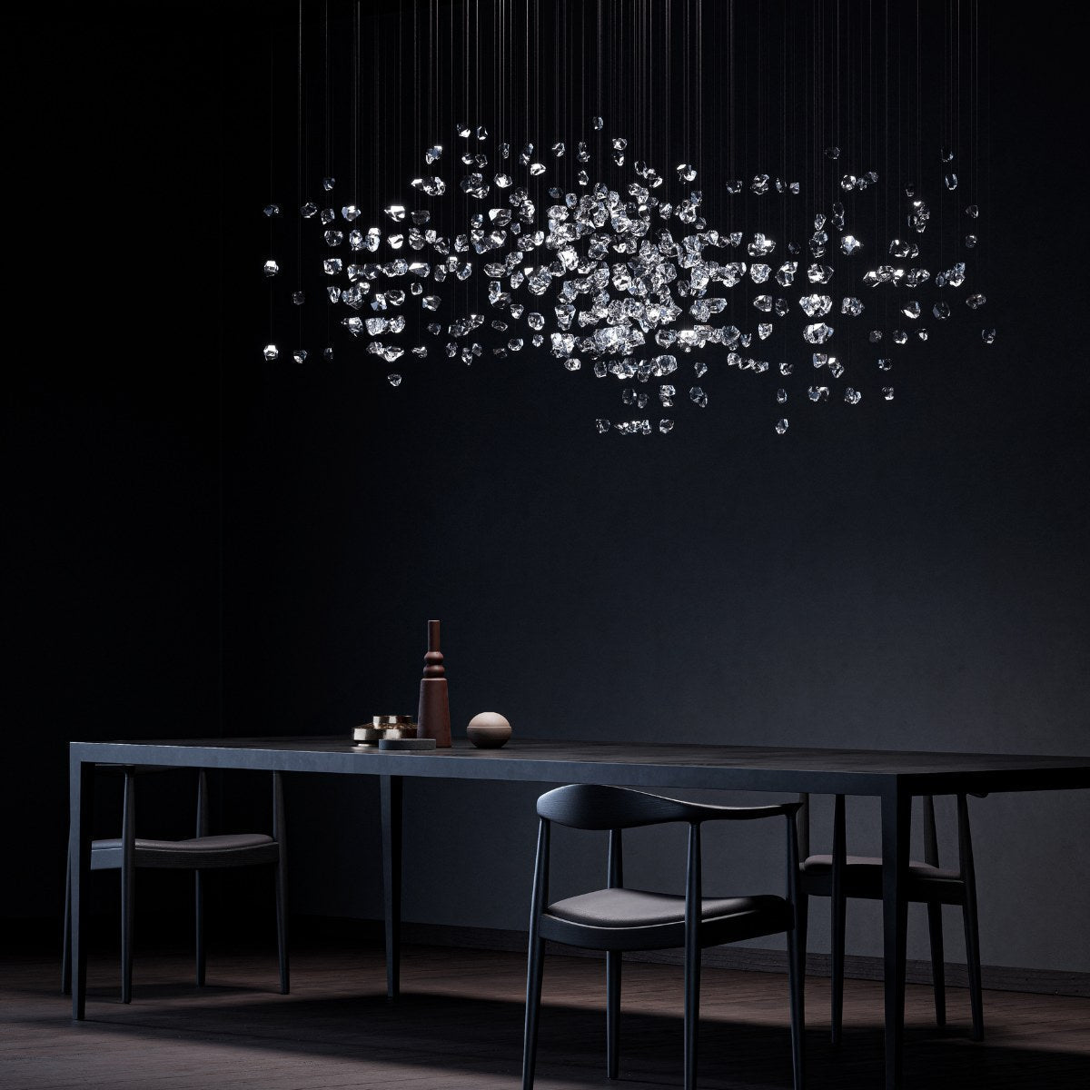 OreStone Grand Quartz  Crystal Customize Chandelier