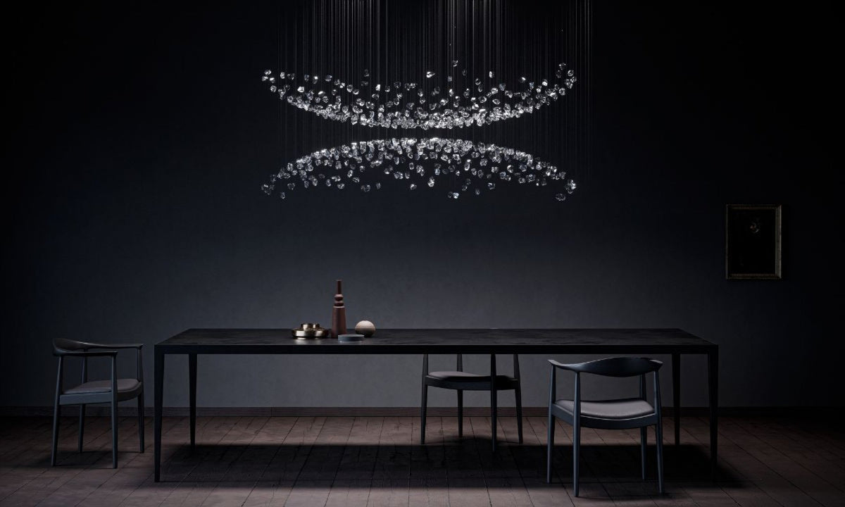 OreStone Grand Quartz  Crystal Customize Chandelier