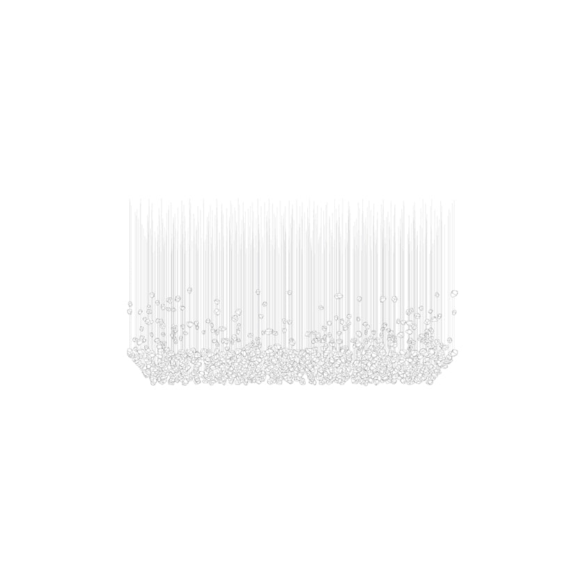 OreStone Grand Quartz  Crystal Customize Chandelier