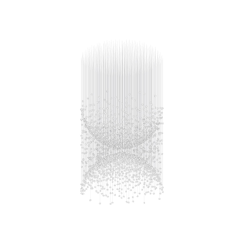 OreStone Grand Quartz  Crystal Customize Chandelier