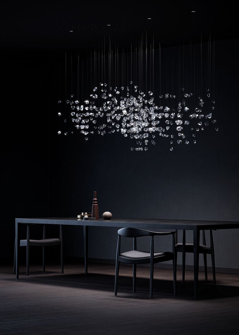 OreStone Grand Quartz  Crystal Customize Chandelier