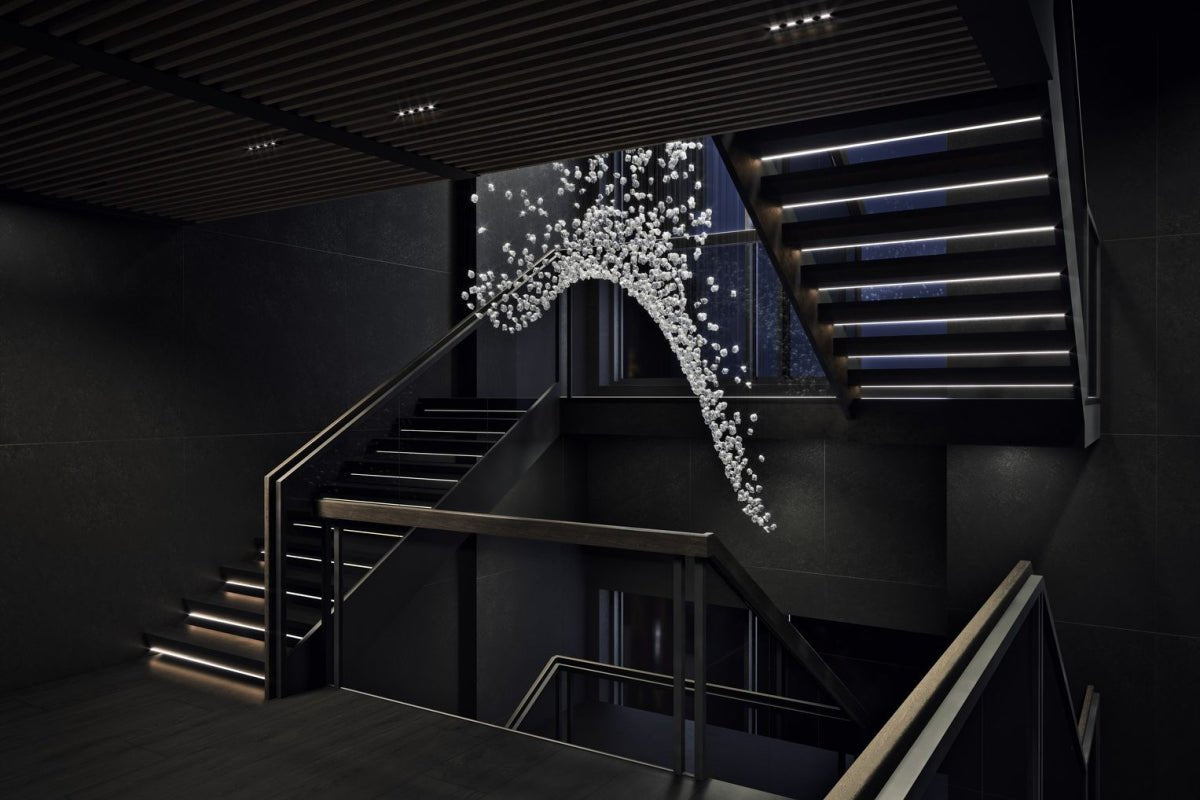 OreStone Grand Quartz  Crystal Customize Chandelier