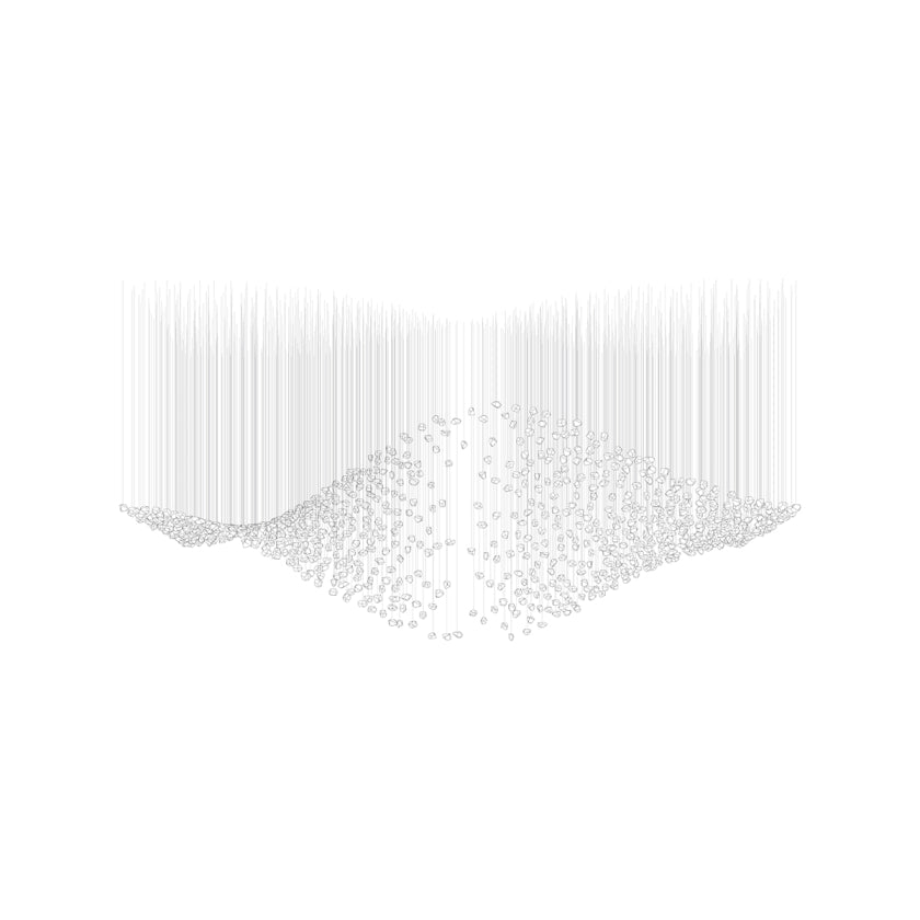 OreStone Grand Quartz  Crystal Customize Chandelier