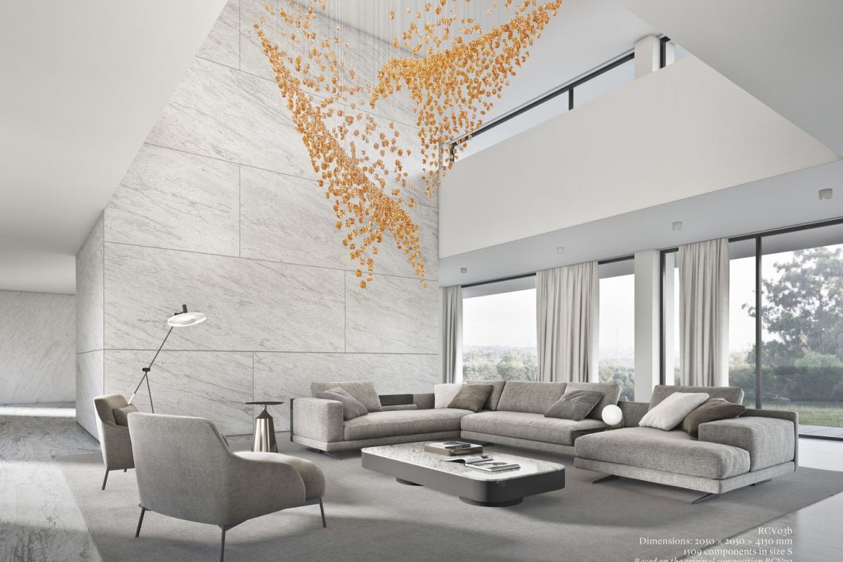 OreStone Grand Quartz  Crystal Customize Chandelier