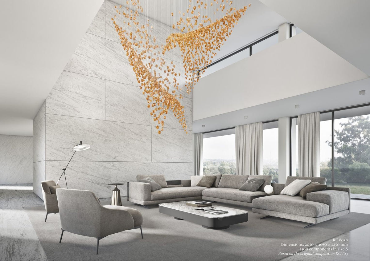 OreStone Grand Quartz  Crystal Customize Chandelier
