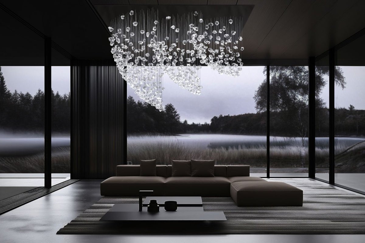 OreStone Grand Quartz  Crystal Customize Chandelier