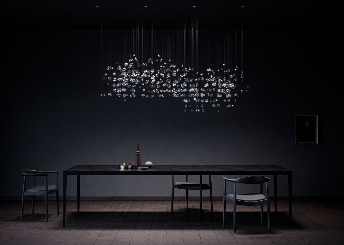 OreStone Grand Quartz  Crystal Customize Chandelier