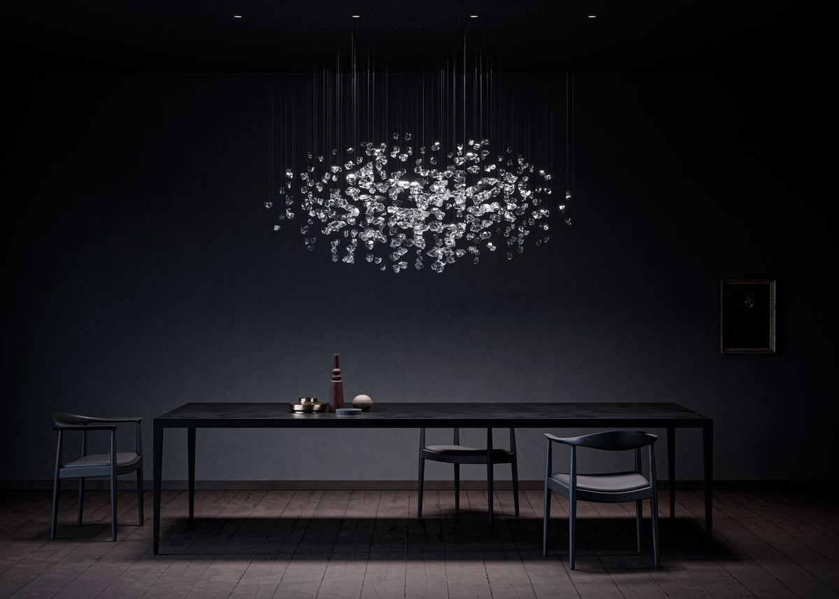 OreStone Grand Quartz  Crystal Customize Chandelier