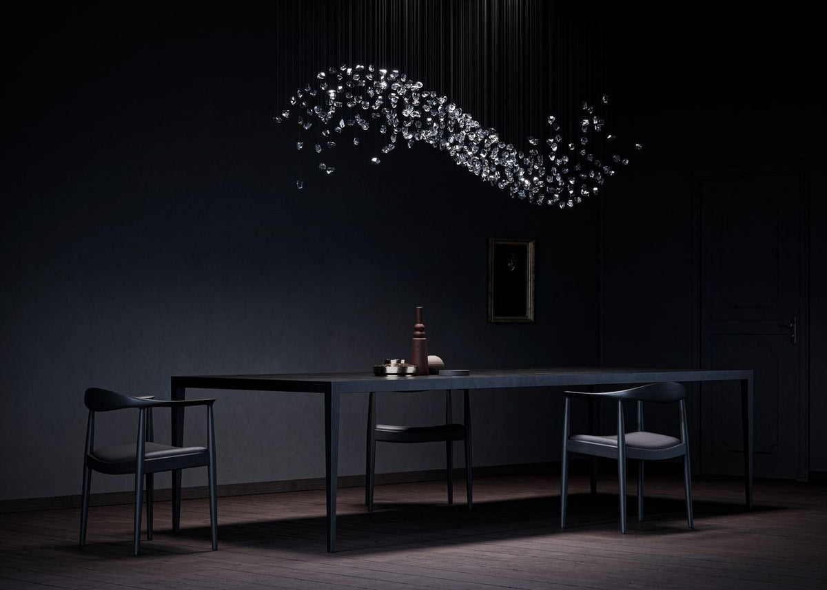 OreStone Grand Quartz  Crystal Customize Chandelier