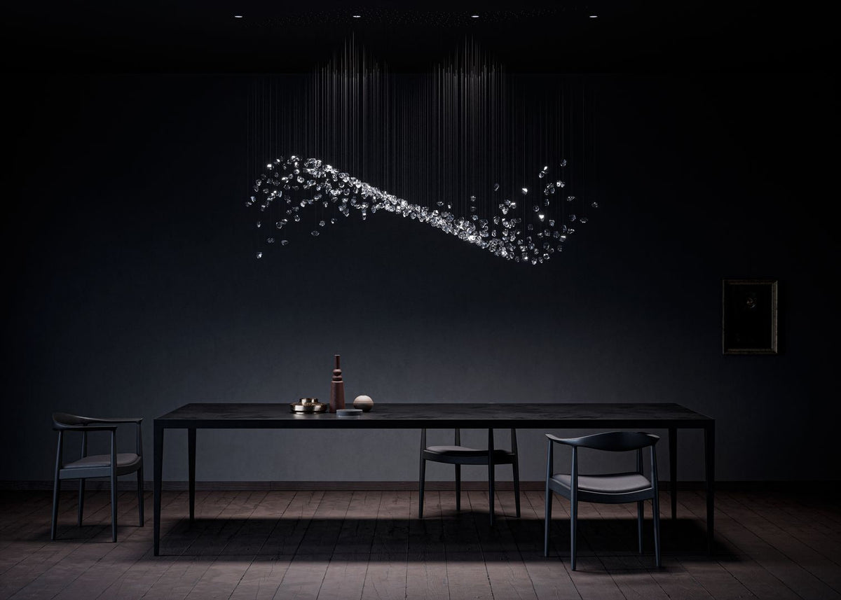 OreStone Grand Quartz  Crystal Customize Chandelier