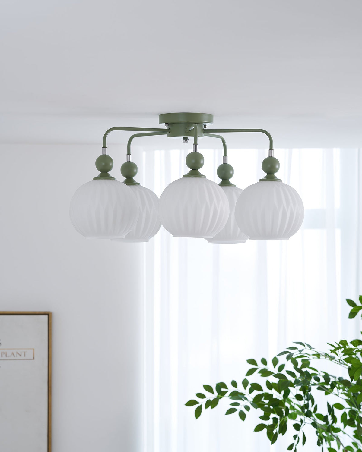 Viphaan Nordic Ceramic ceiling lamp