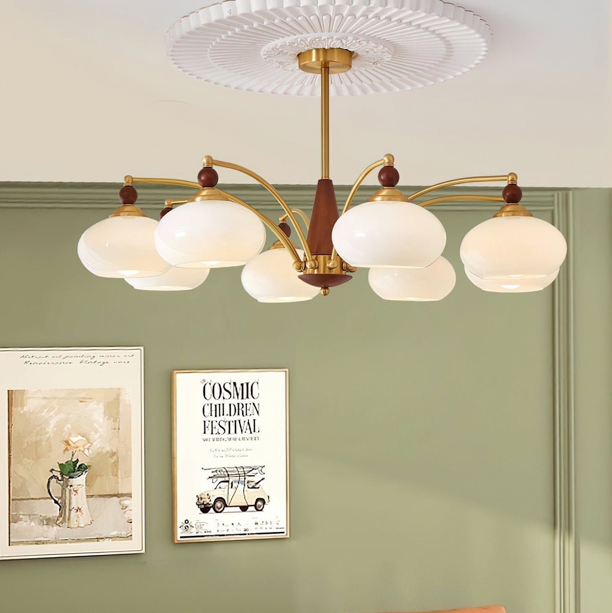 Nevurul Retro Chandelier Cluster