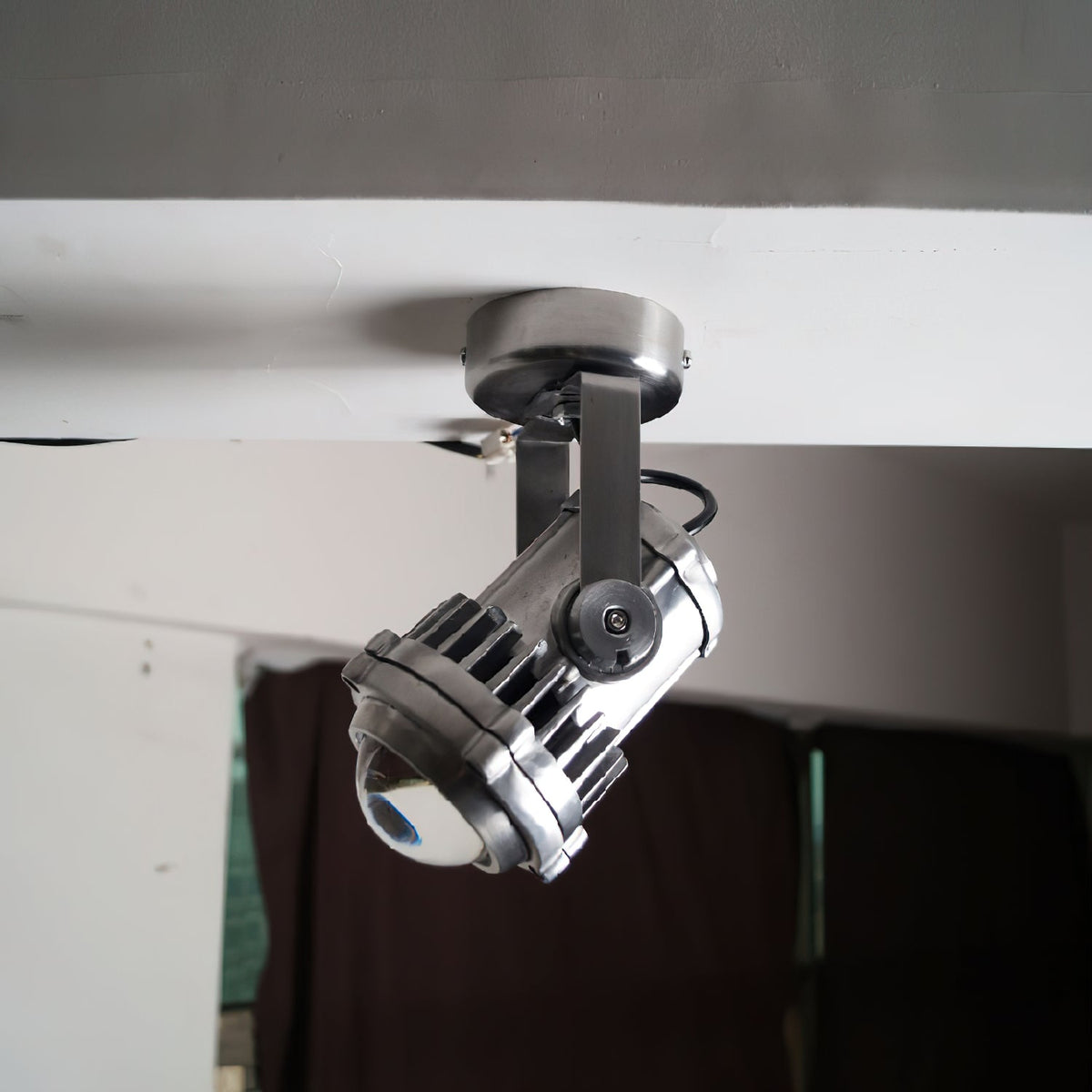 Liorivette Retro Industrial Glass Spotlight