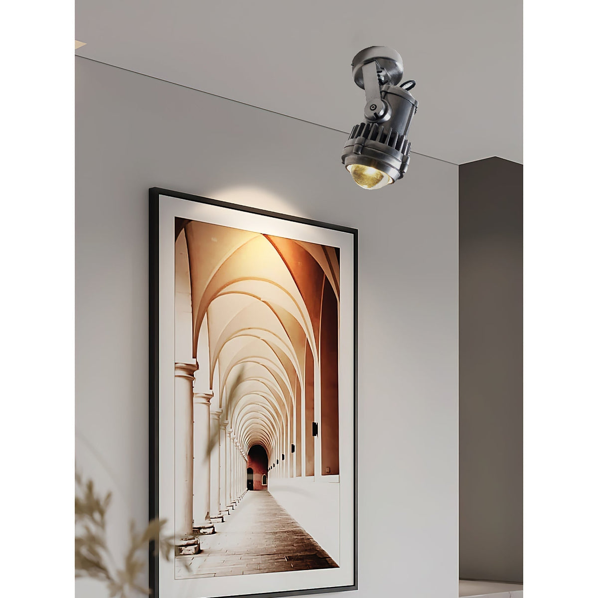 Liorivette Retro Industrial Glass Spotlight