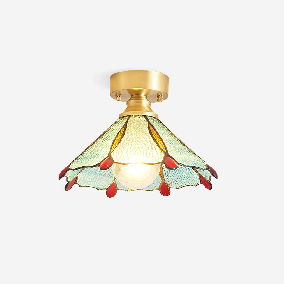 Nexo Tiffany Style Stained Glass Ceiling Light