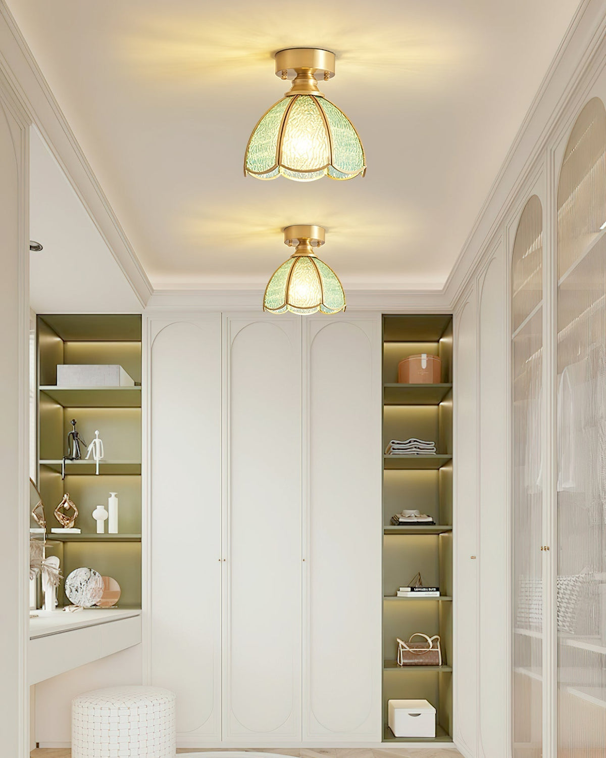 Nexo Tiffany Style Stained Glass Ceiling Light