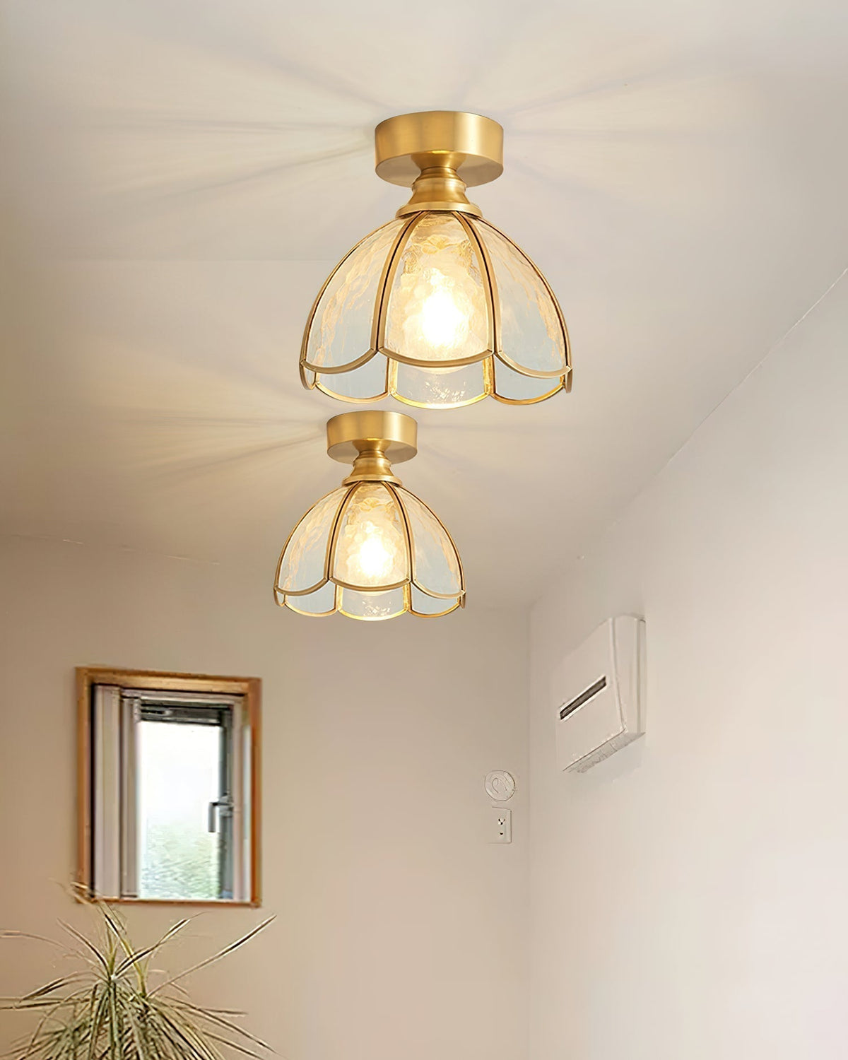 Nexo Tiffany Style Stained Glass Ceiling Light