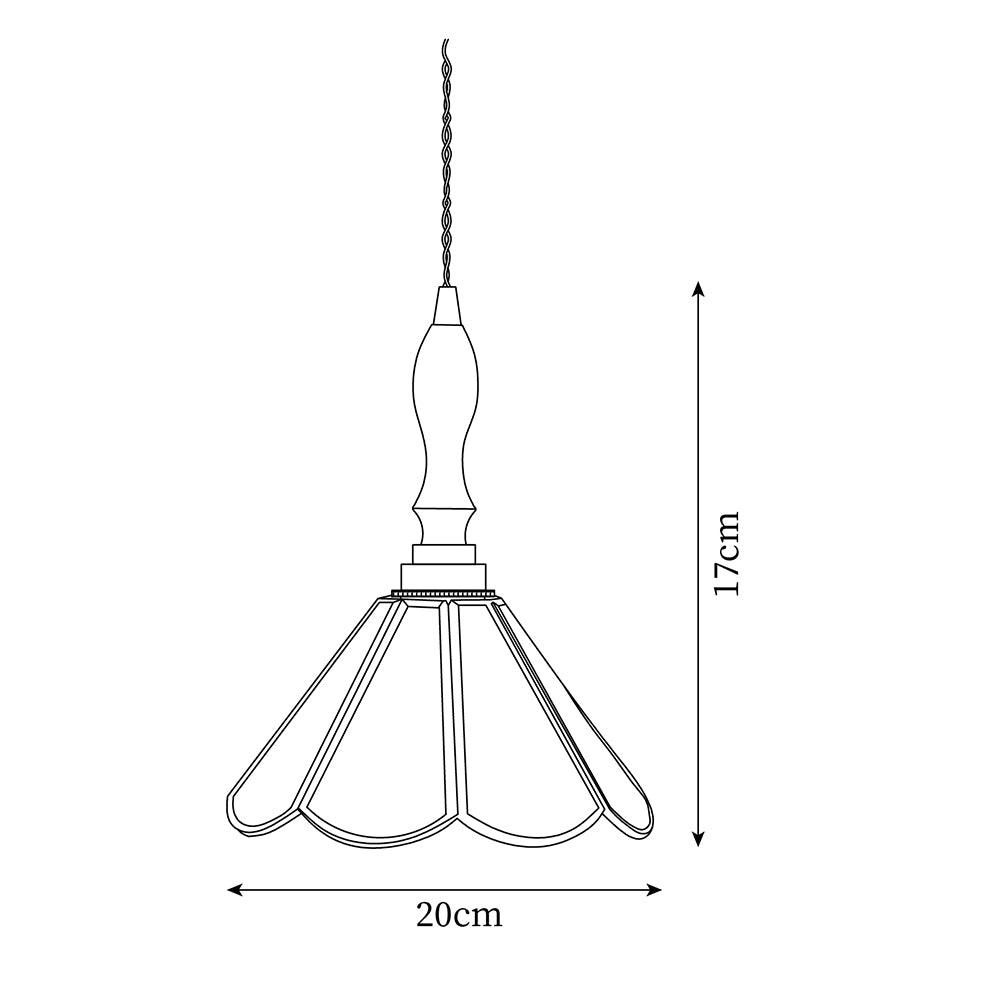 Selarette Retro Butterfly Pendant Light
