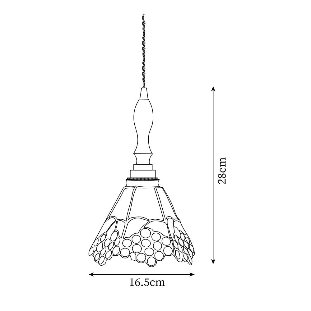 Selarette Retro Butterfly Pendant Light