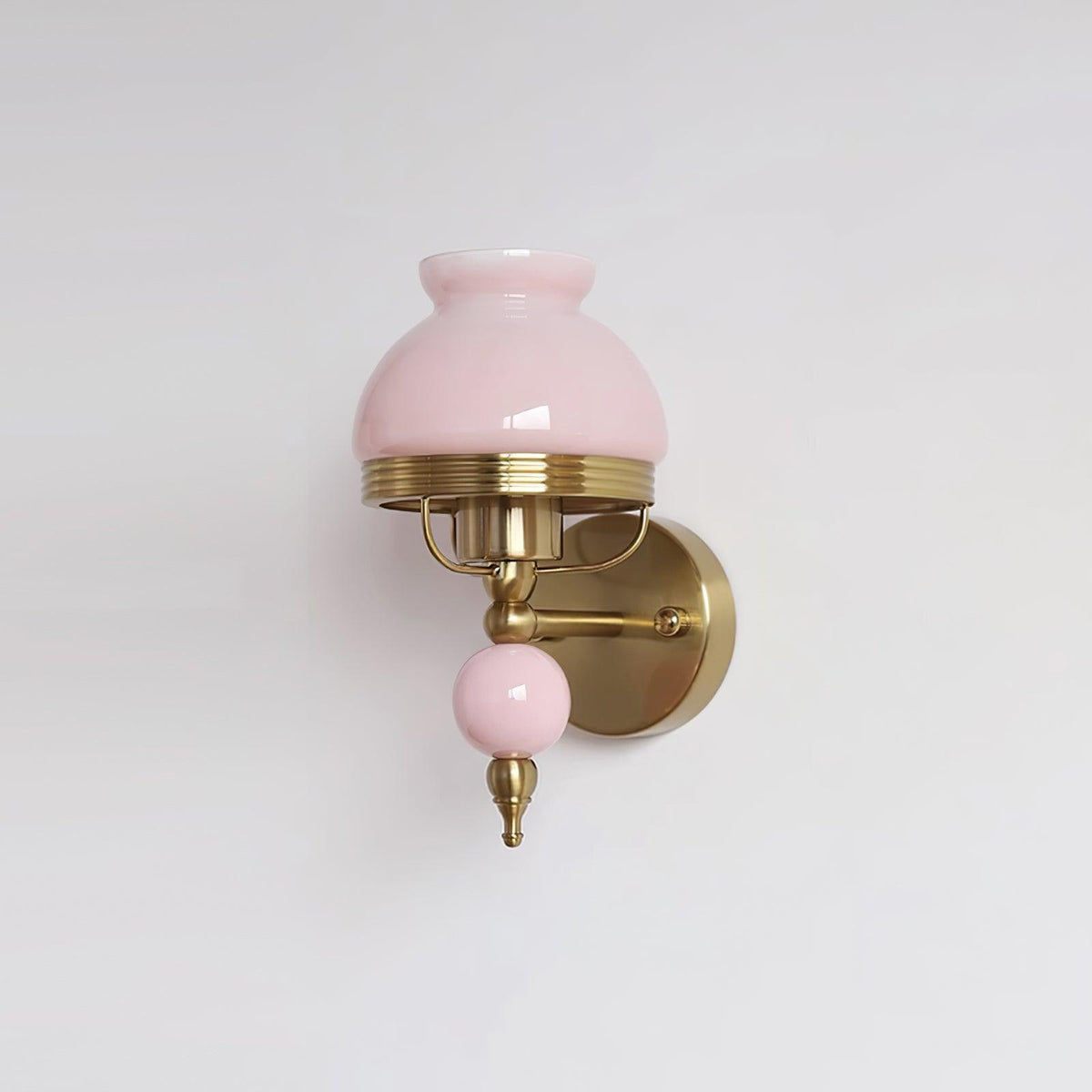 Evia Wall Lamp Glass and Light for Bedroom or Hallway Retro
