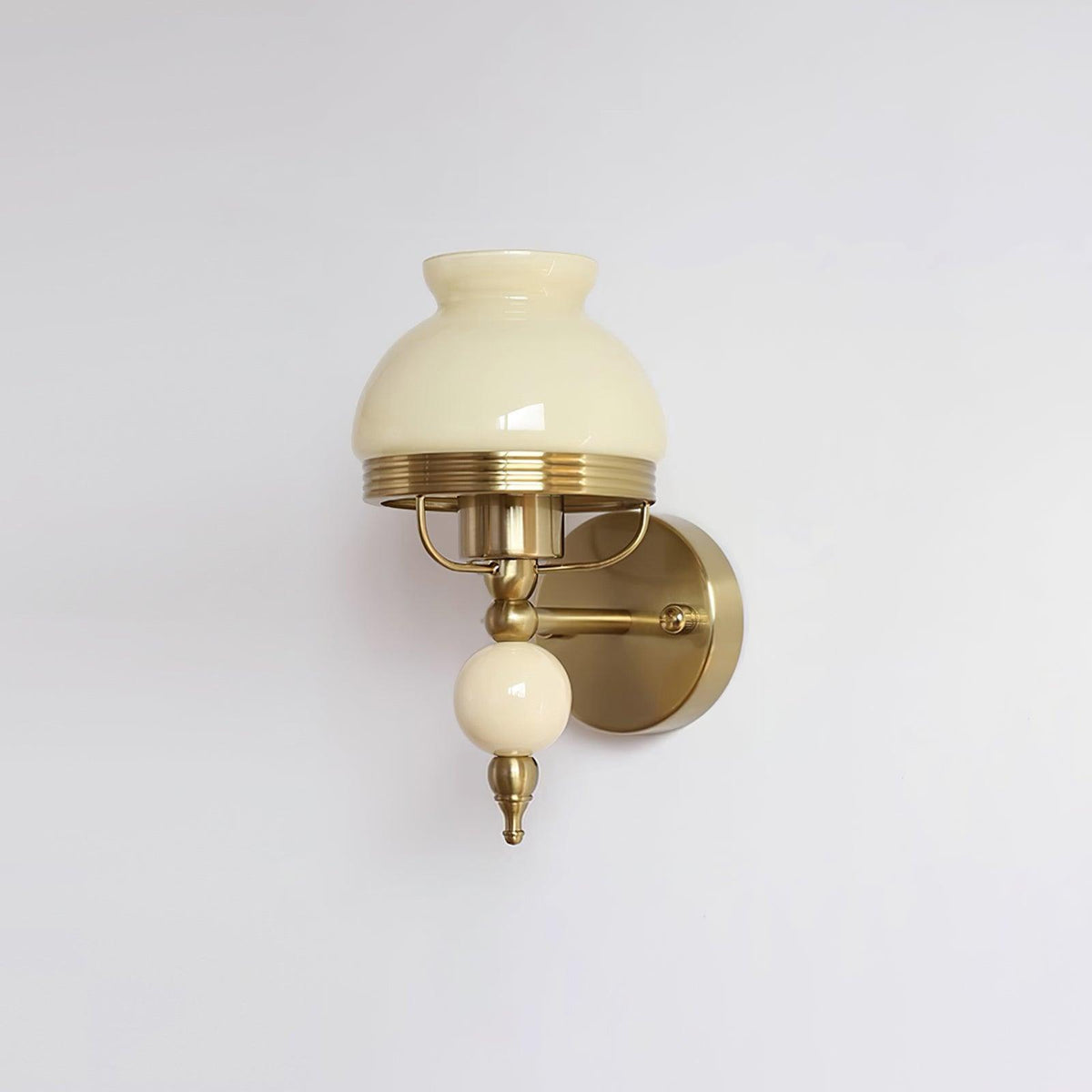 Evia Wall Lamp Glass and Light for Bedroom or Hallway Retro