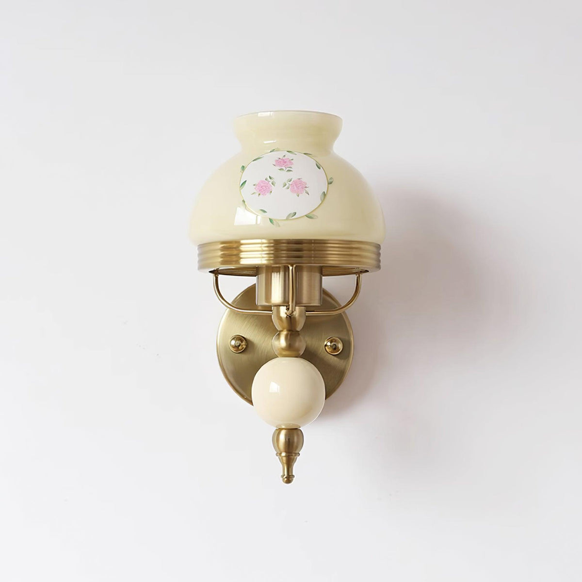 Evia Wall Lamp Glass and Light for Bedroom or Hallway Retro