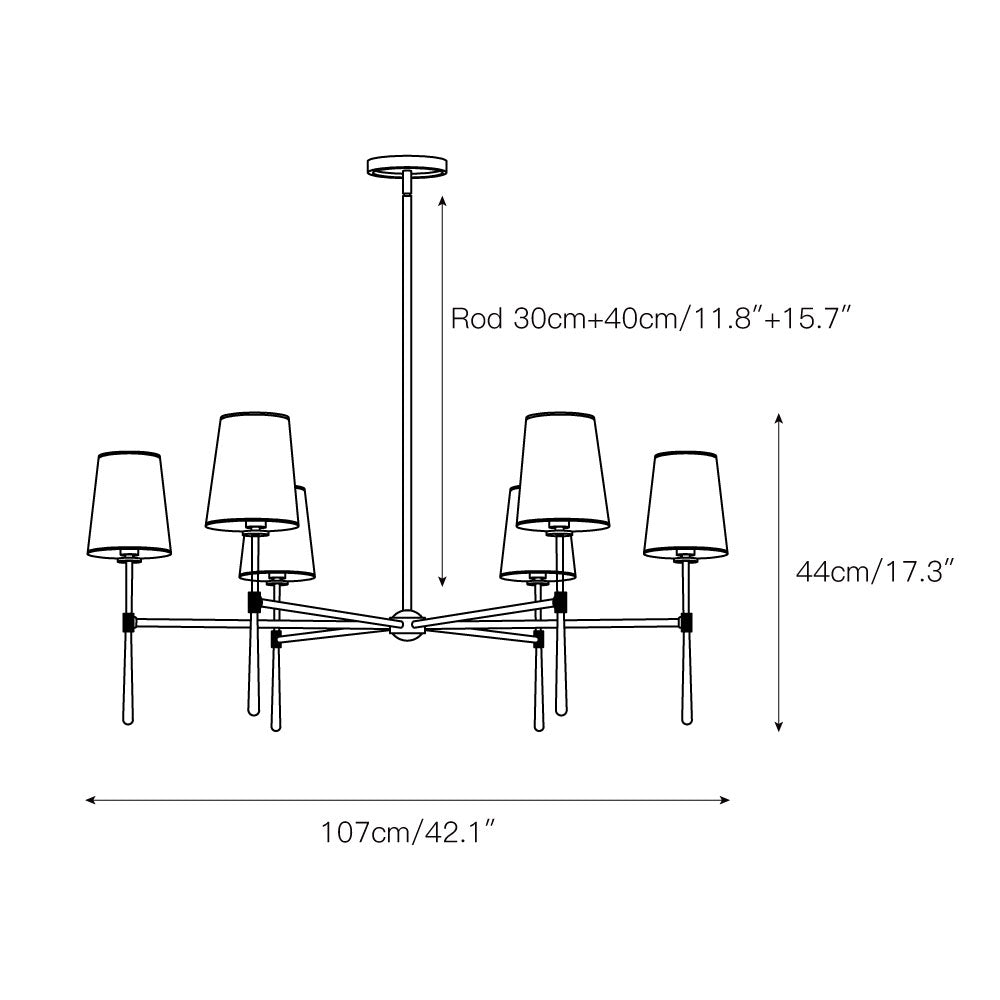 Aroa Round Chandelier
