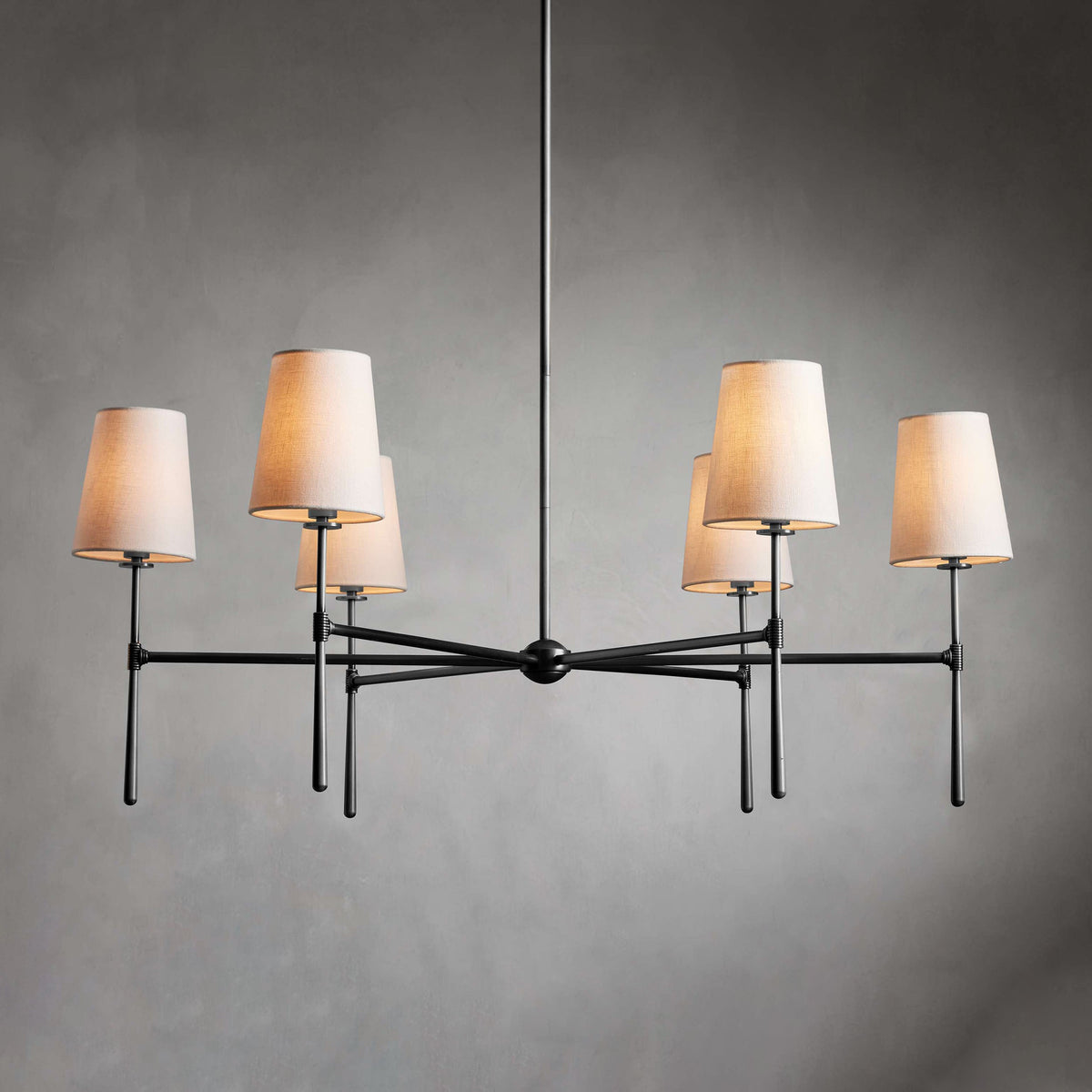 Nuvalas Chandelier Head 4/6 Mid-century