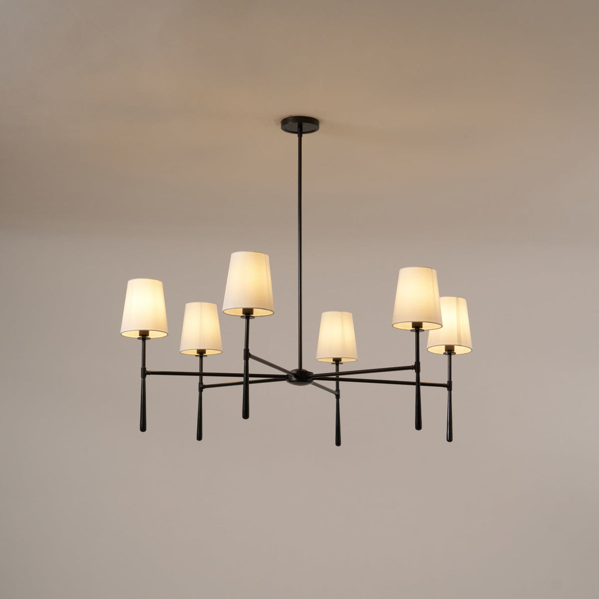 Nuvalas Chandelier Head 4/6 Mid-century