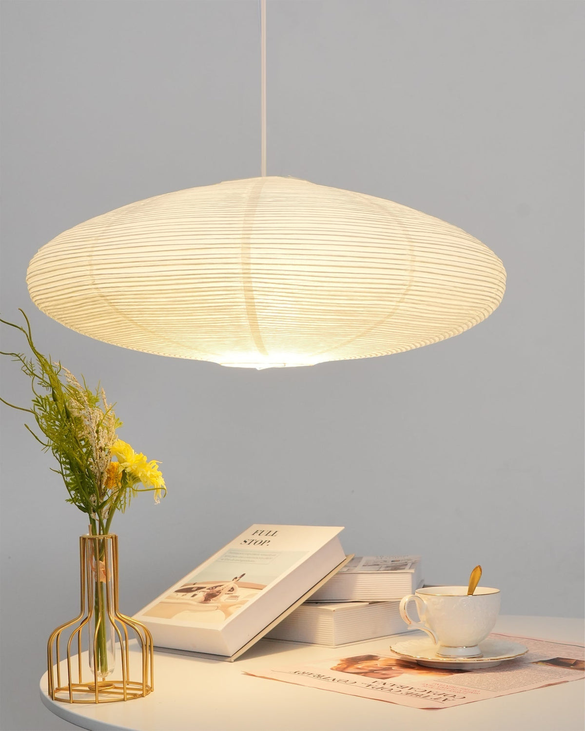 Piaiviella Pendant Lamp Paper for Living Room