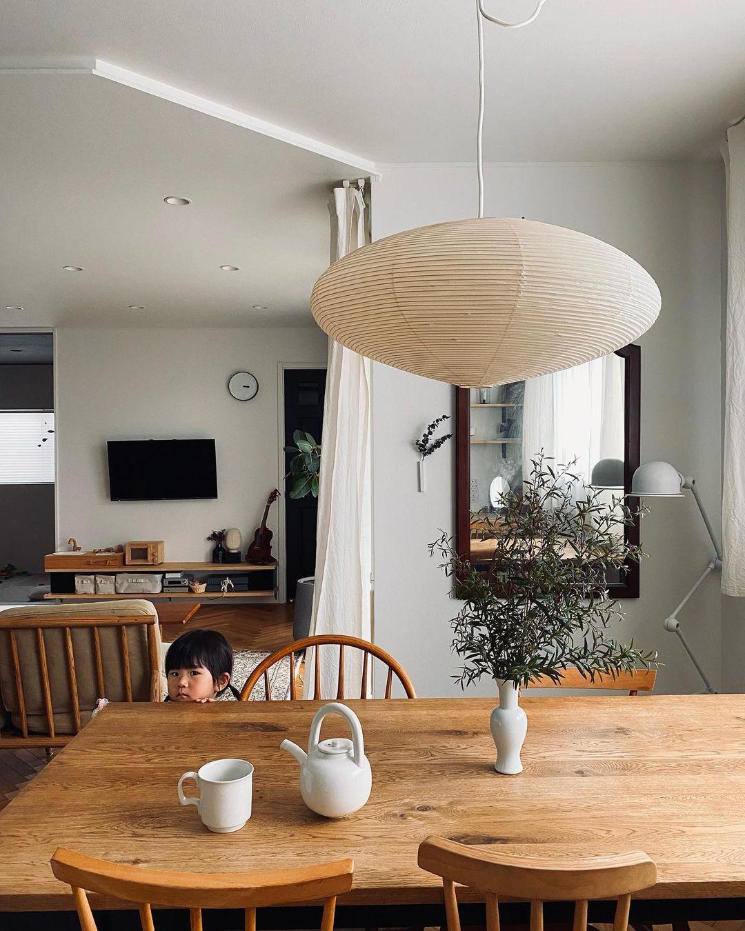 Piaiviella Pendant Lamp Paper for Living Room