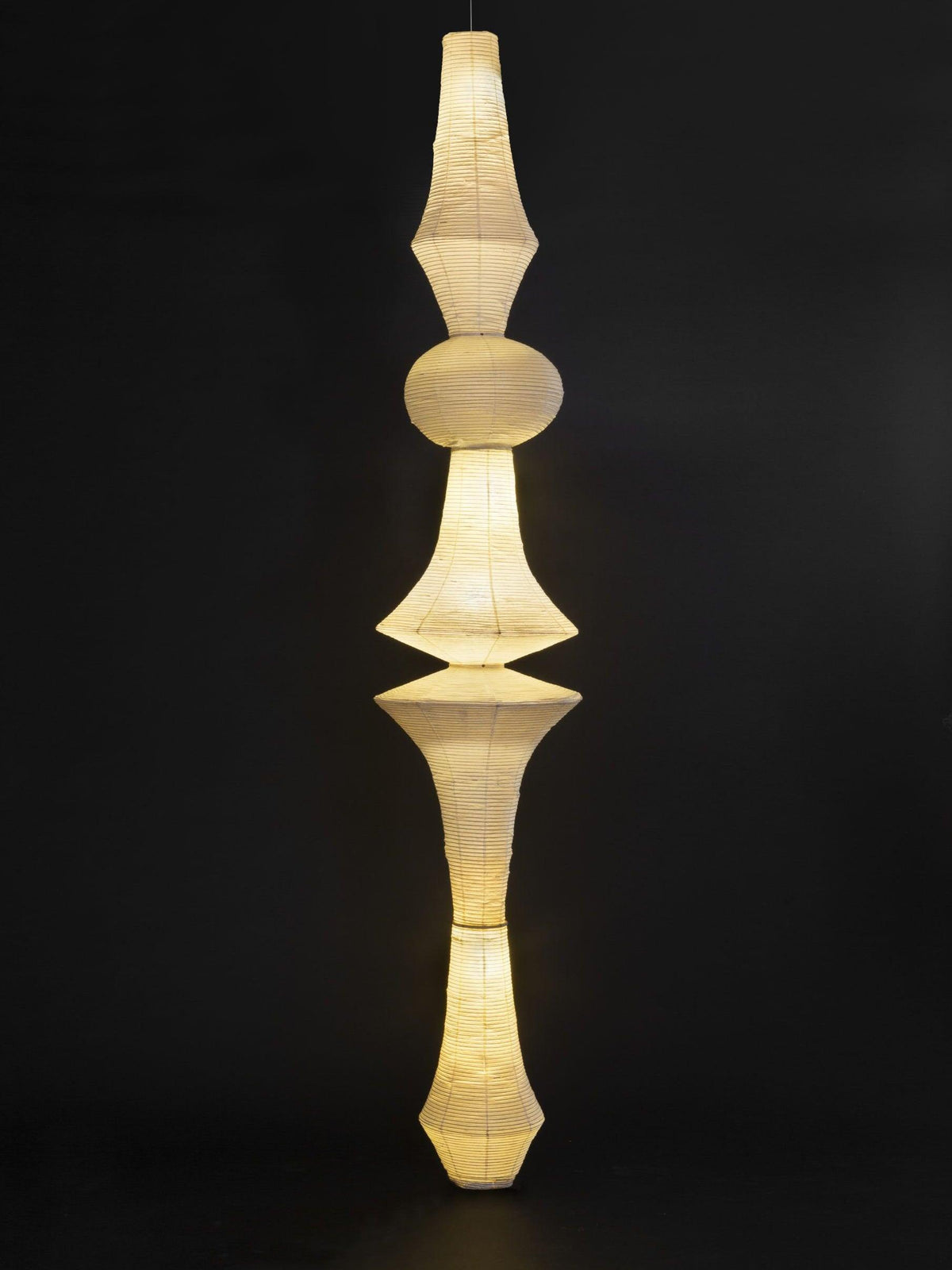 Lunirena Pendant Light Washi Paper E for Living Room