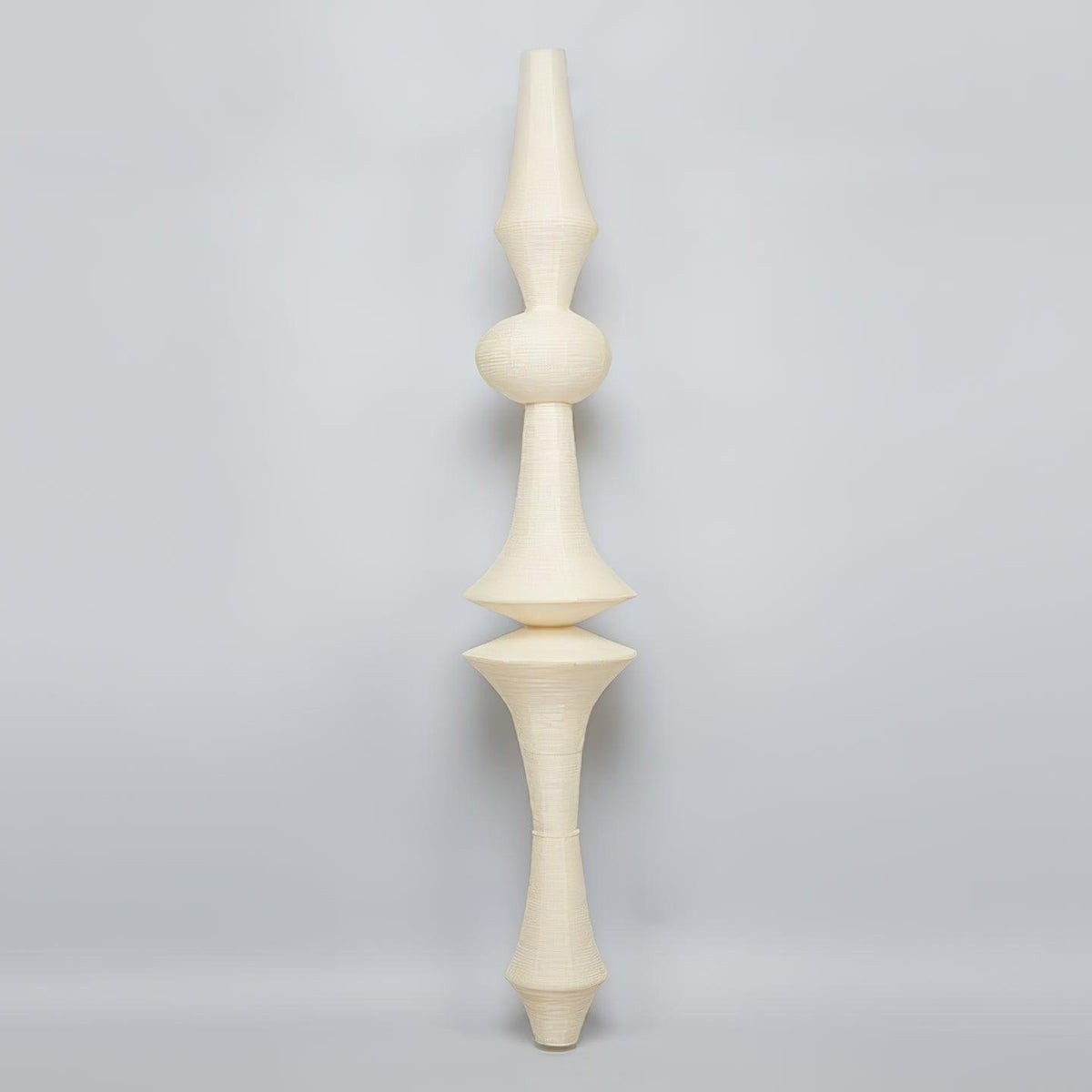 Cesekal Sculptural Paper Vertical Pendant Light